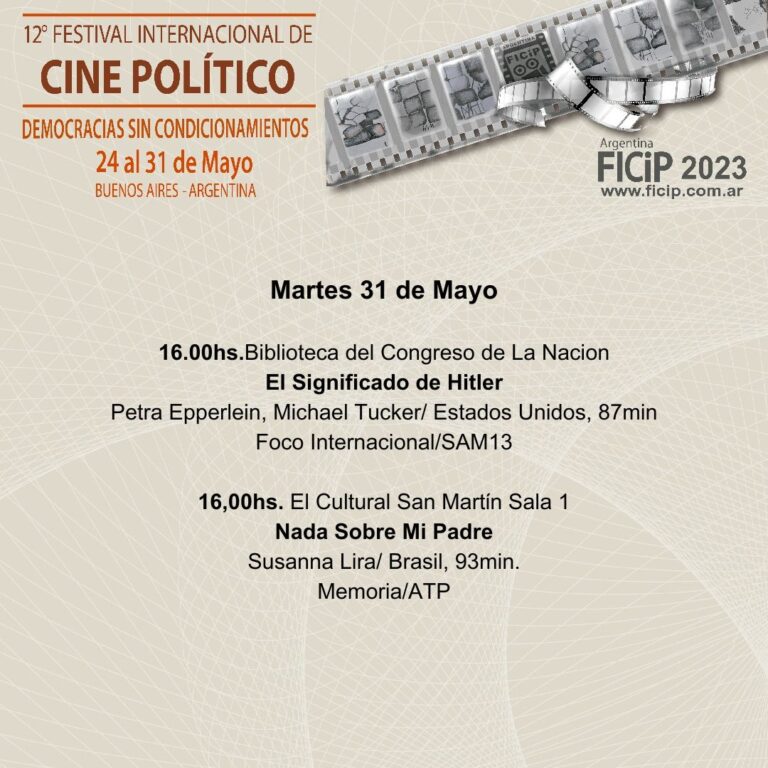 Programación 31/5 El Cultural San Martín